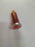 Red 12v Led panel warning light with chrome bezel